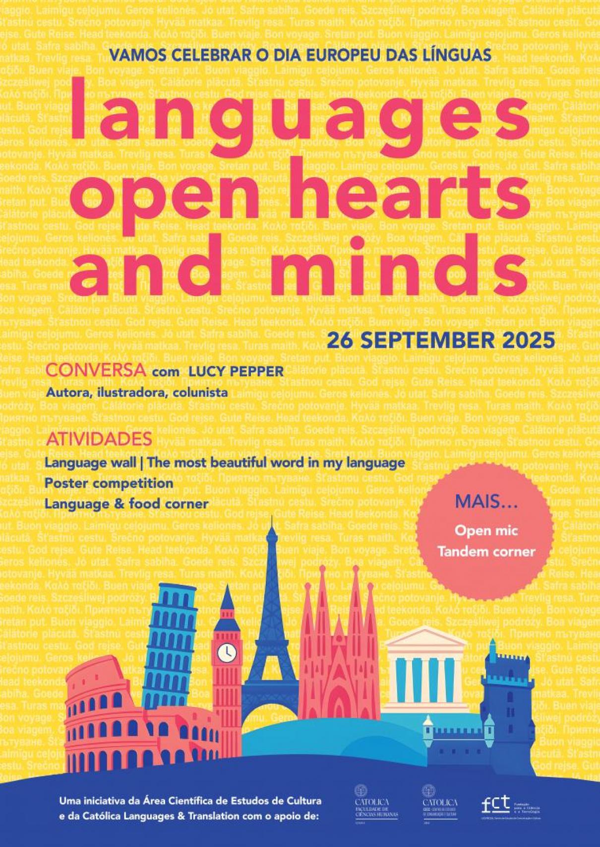 Cartaz_Dia Europeu das Linguas_Centro Estudos Comunicação e Cultura