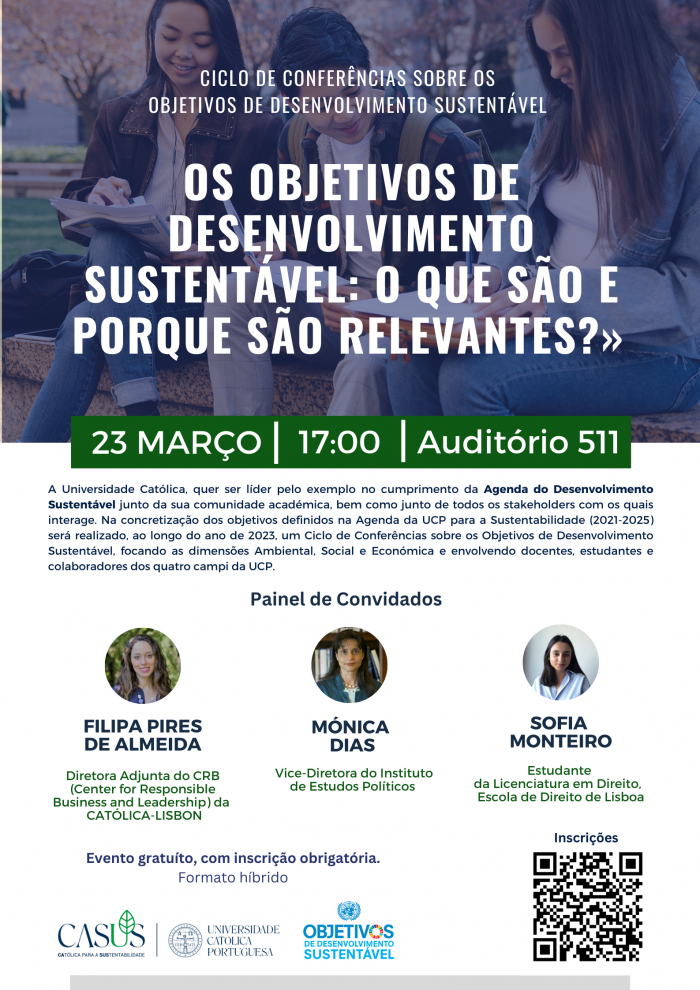Cartaz Conferência ODS