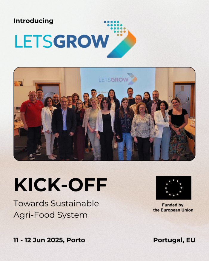 Lets grow cartaz
