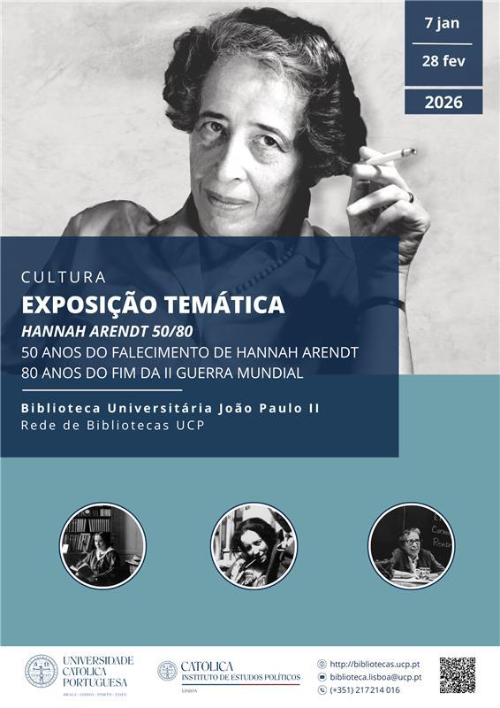 Hannah Arendt Imagem Cartaz