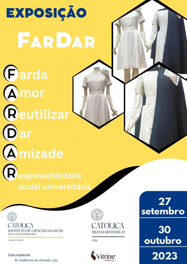cartaz exposição FarDar bibliotecas