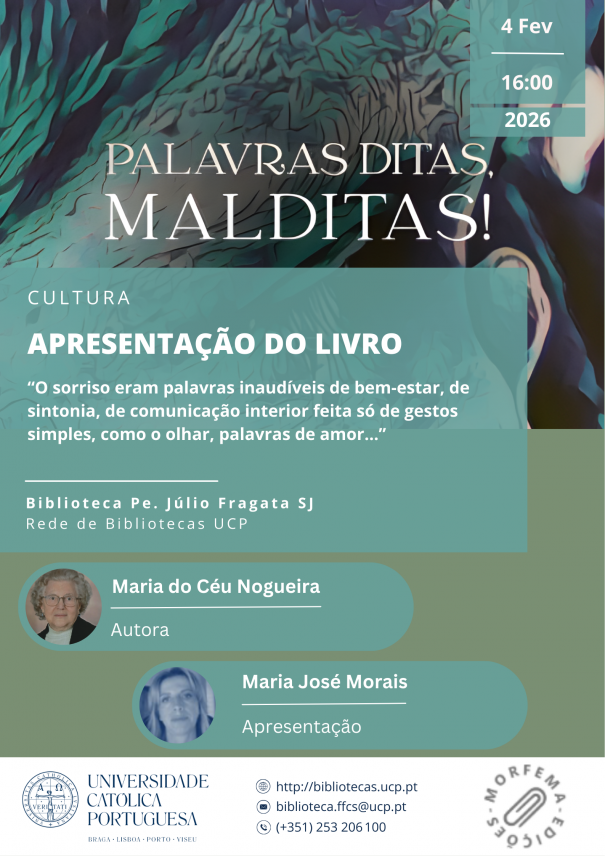Cartaz Maria do Céu Nogueira